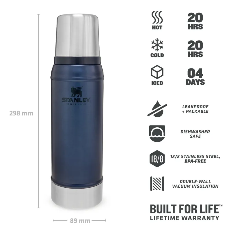 Stanley New Classic Vaccum Bottle 0.75L in Nightfall-3